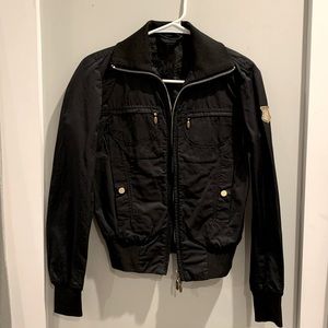 Authentic GEOSPIRIT Bomber Jacket black Woman XS